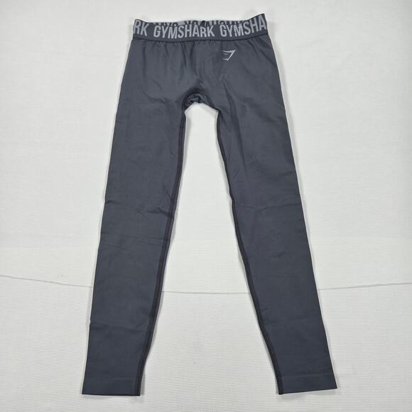 Gymshark Low Rise Fit Seamless Athletic Gray Leggings Women's Size Small - Picture 1 of 6